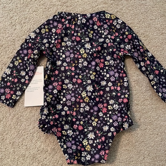 Old Navy Swim Nwt Old Navy Baby Girl One Piece Rash Guard Swimsuit